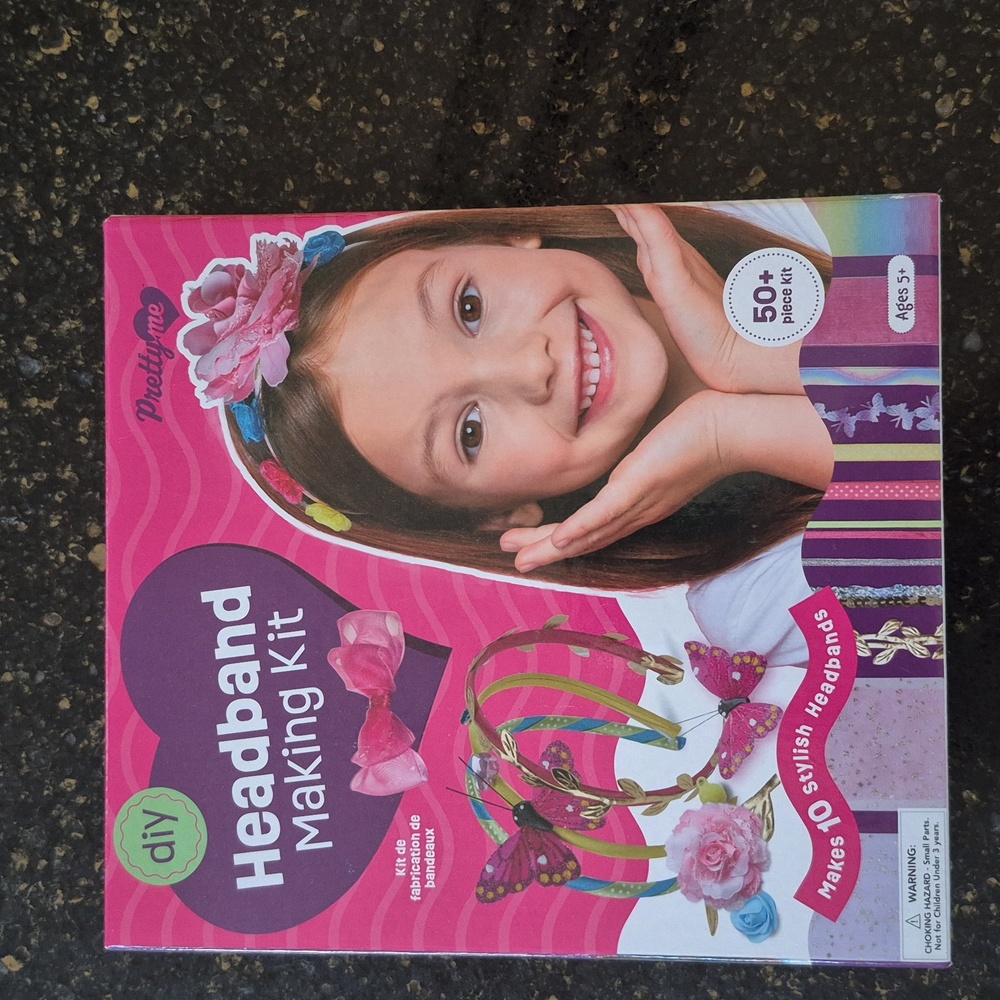 DIY Headband Making Kit - Pink